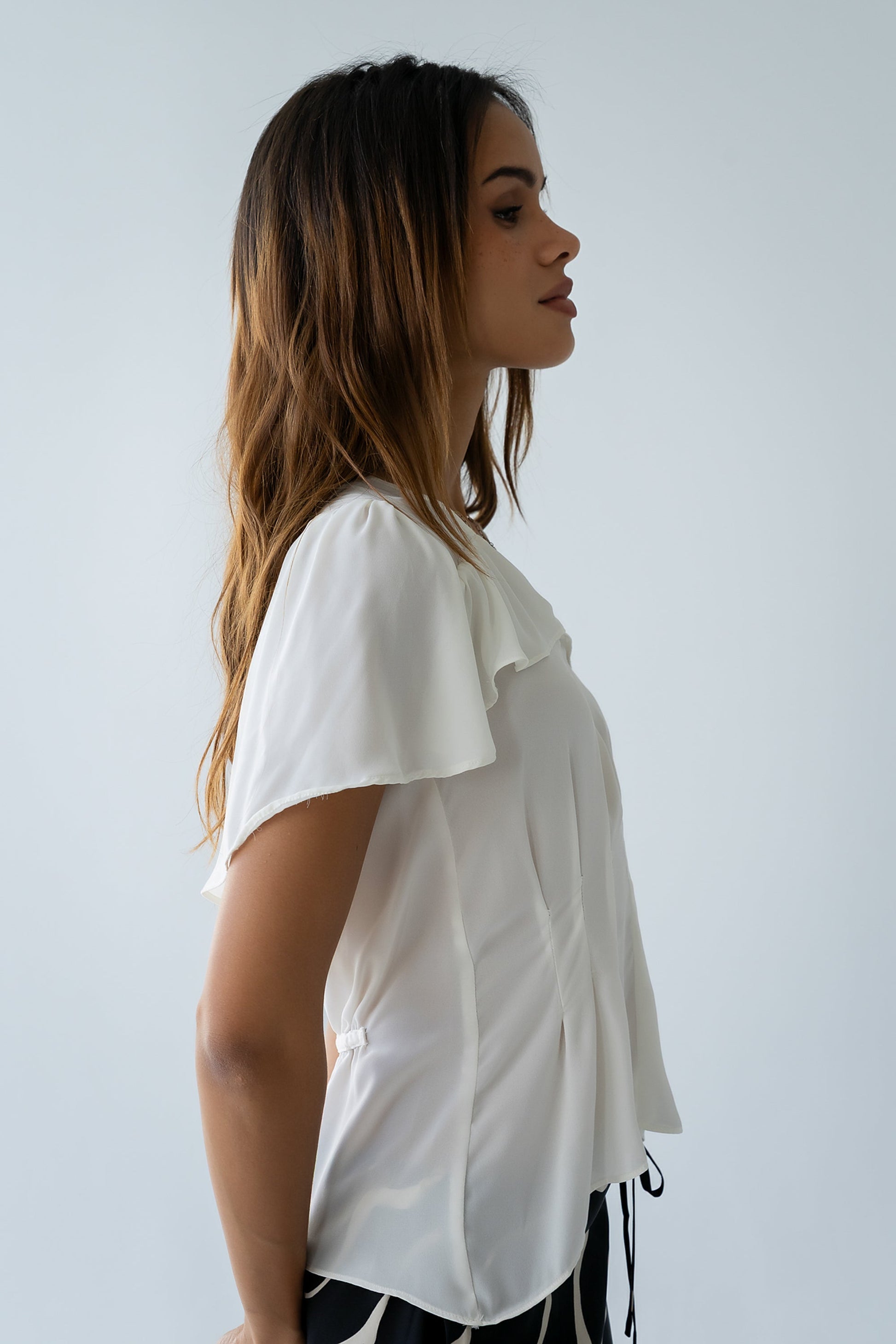 Bernice Sheer Blouse