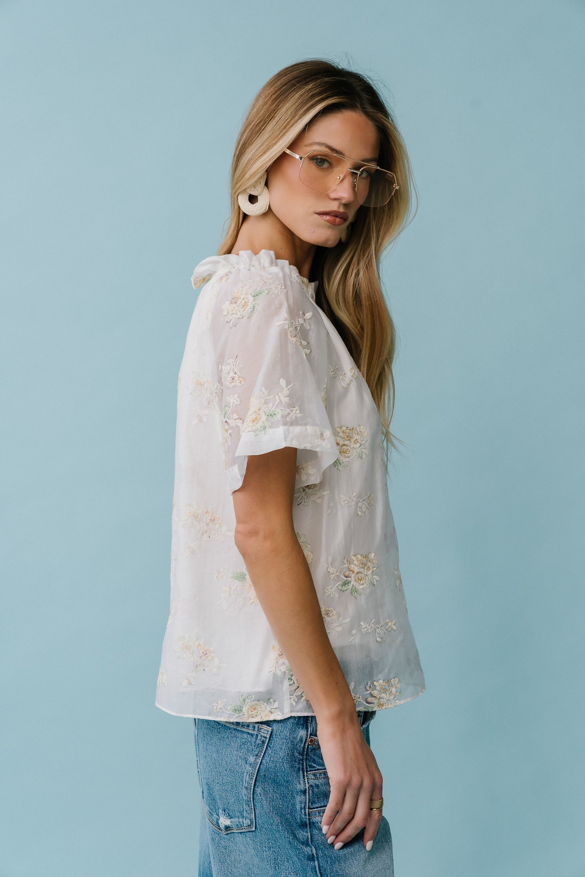 Randy Embroidered Blouse