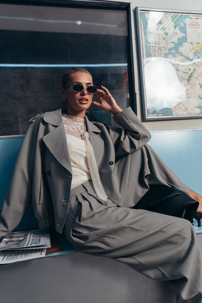 Abby Cropped Trench Coat