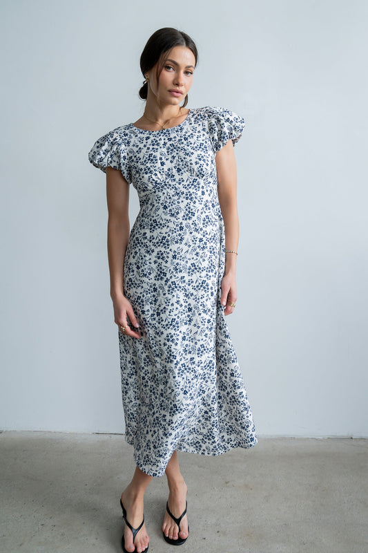 Smith Floral Midi Dress