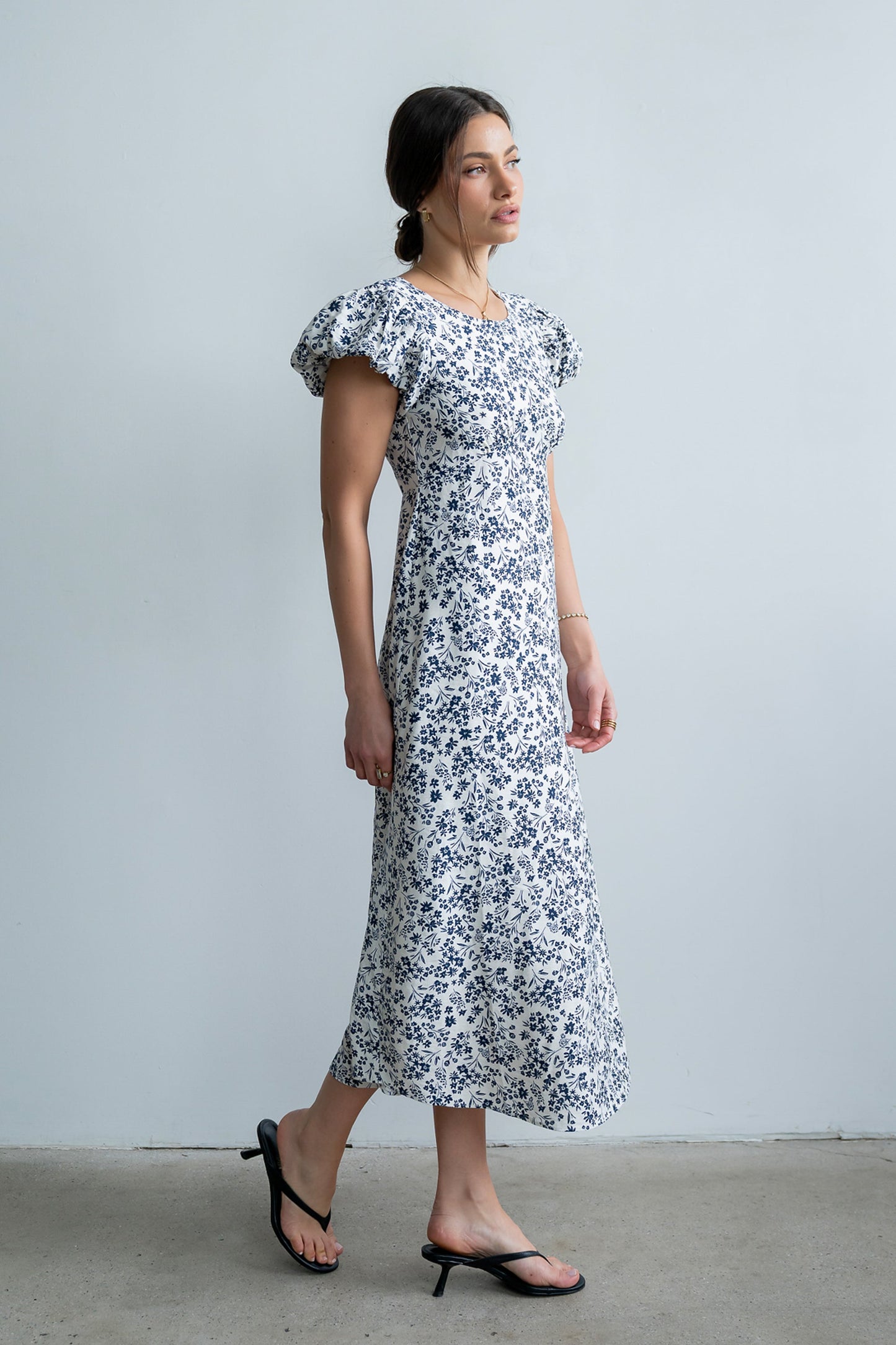 Smith Floral Midi Dress