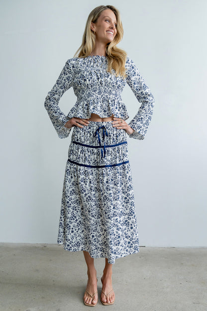 Blakely Floral Maxi Skirt