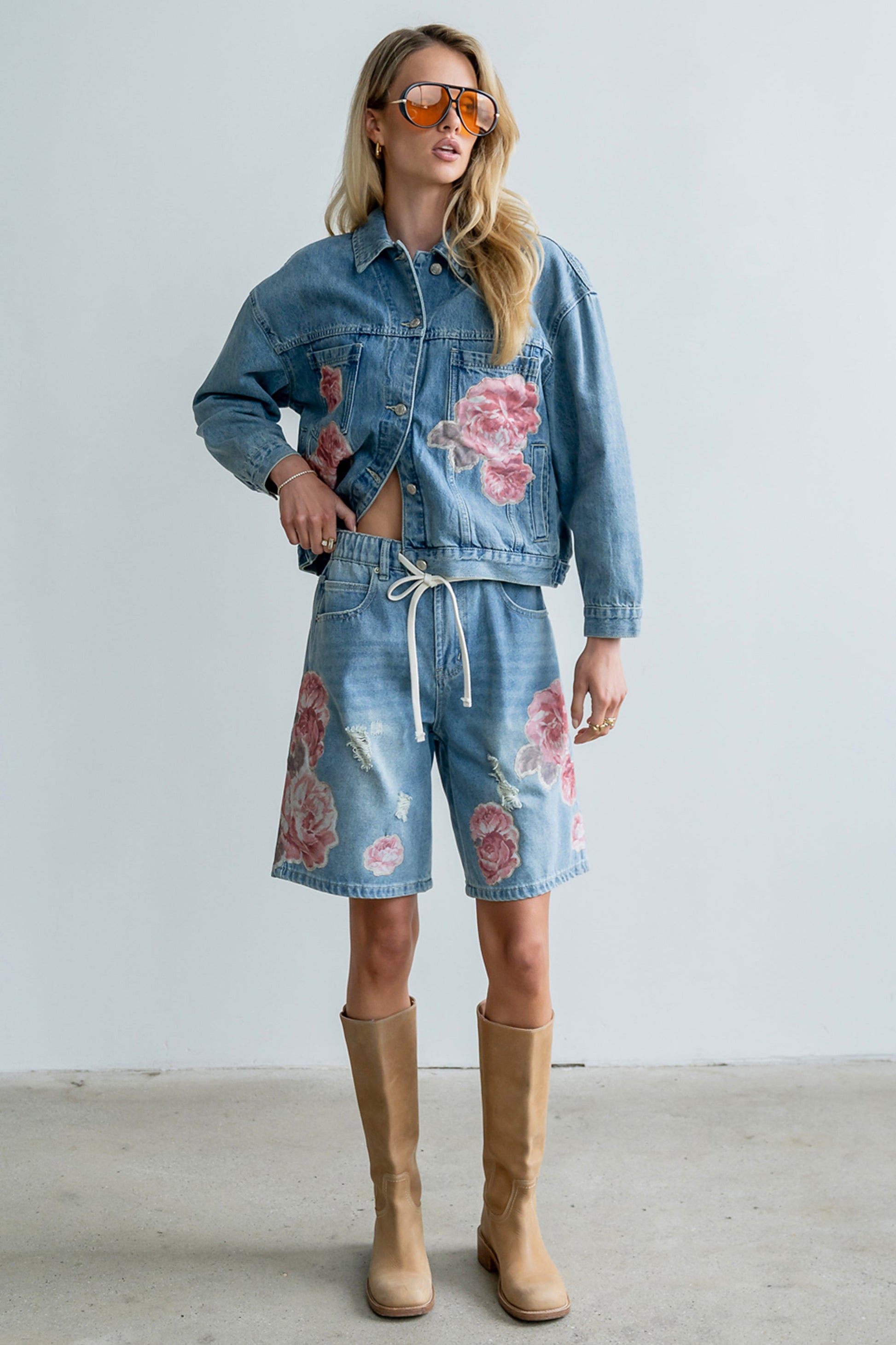 Valarie Floral Bermuda Shorts