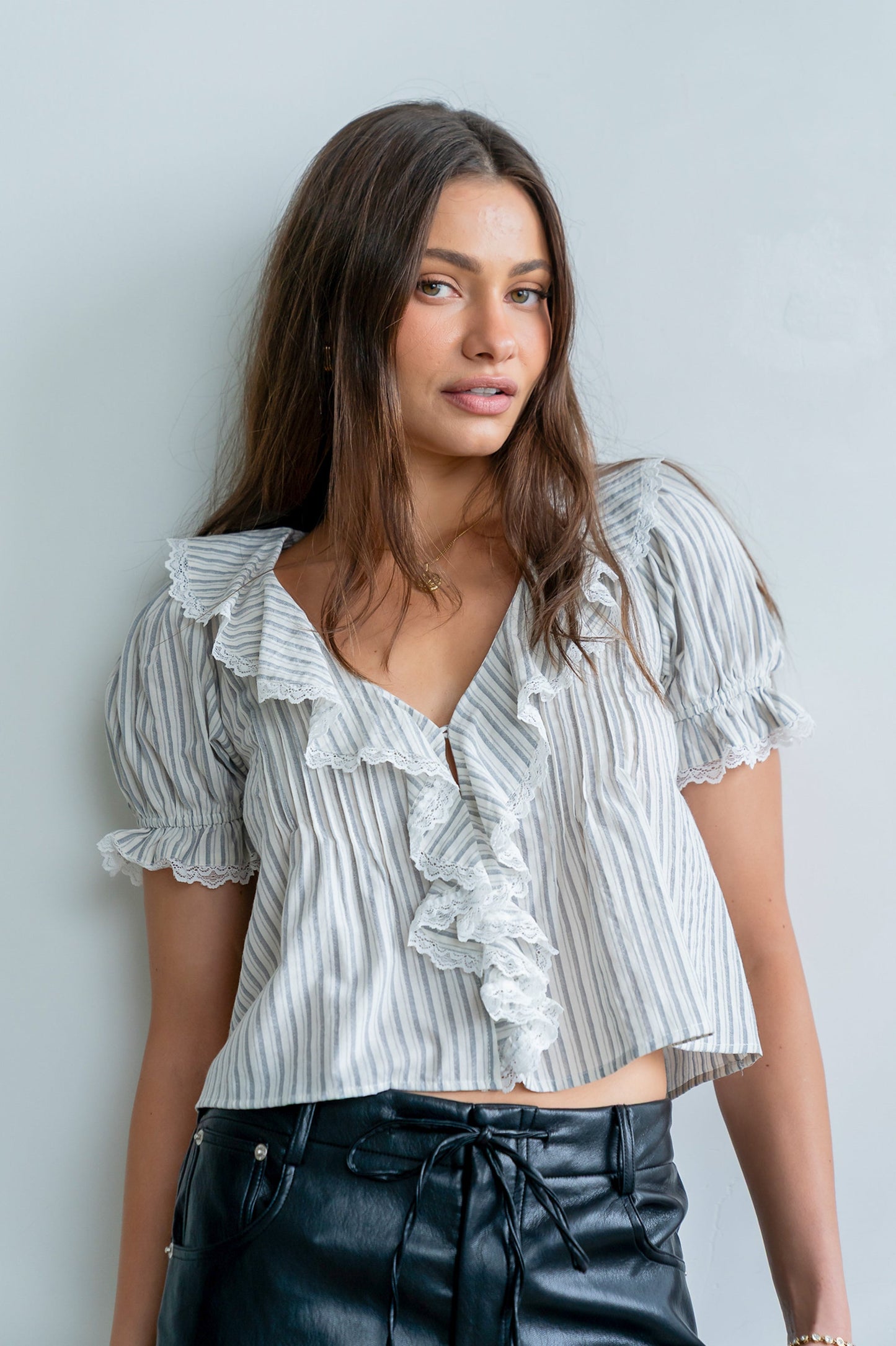 Kennedy Ruffle Blouse