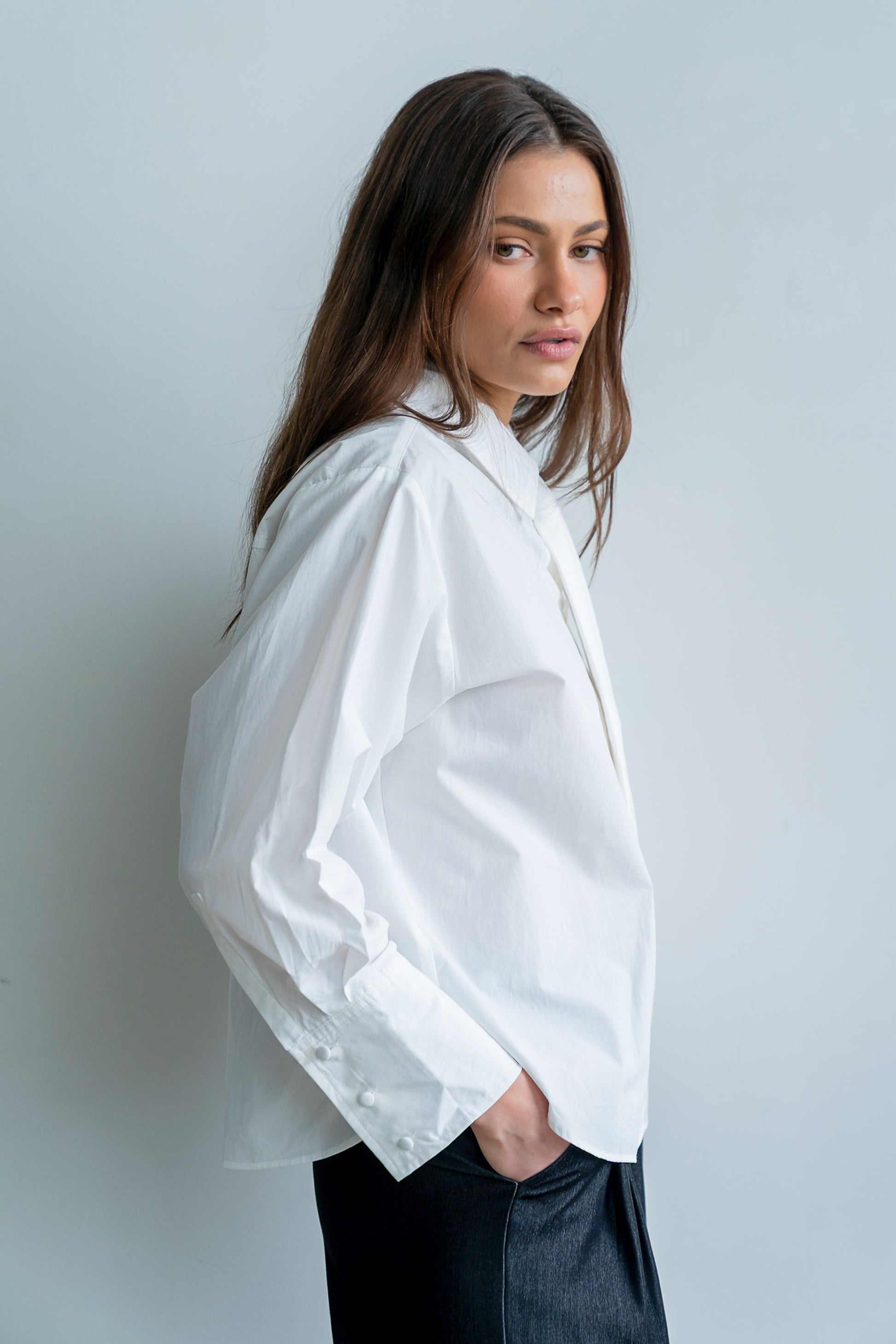 Rumple Button Up