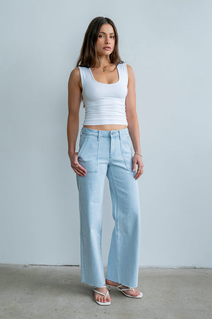 Millie Tank Top in White