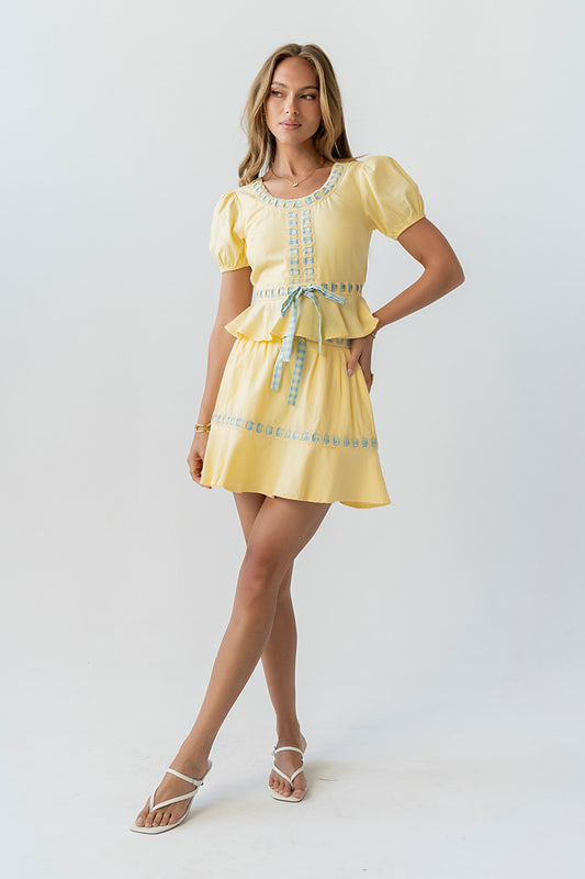 Wesley Mini Skirt