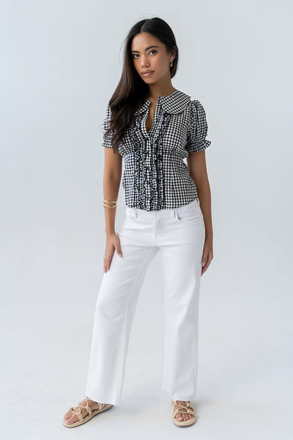 Charlie Button Up in Black