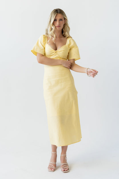Brett Twist Midi Dress