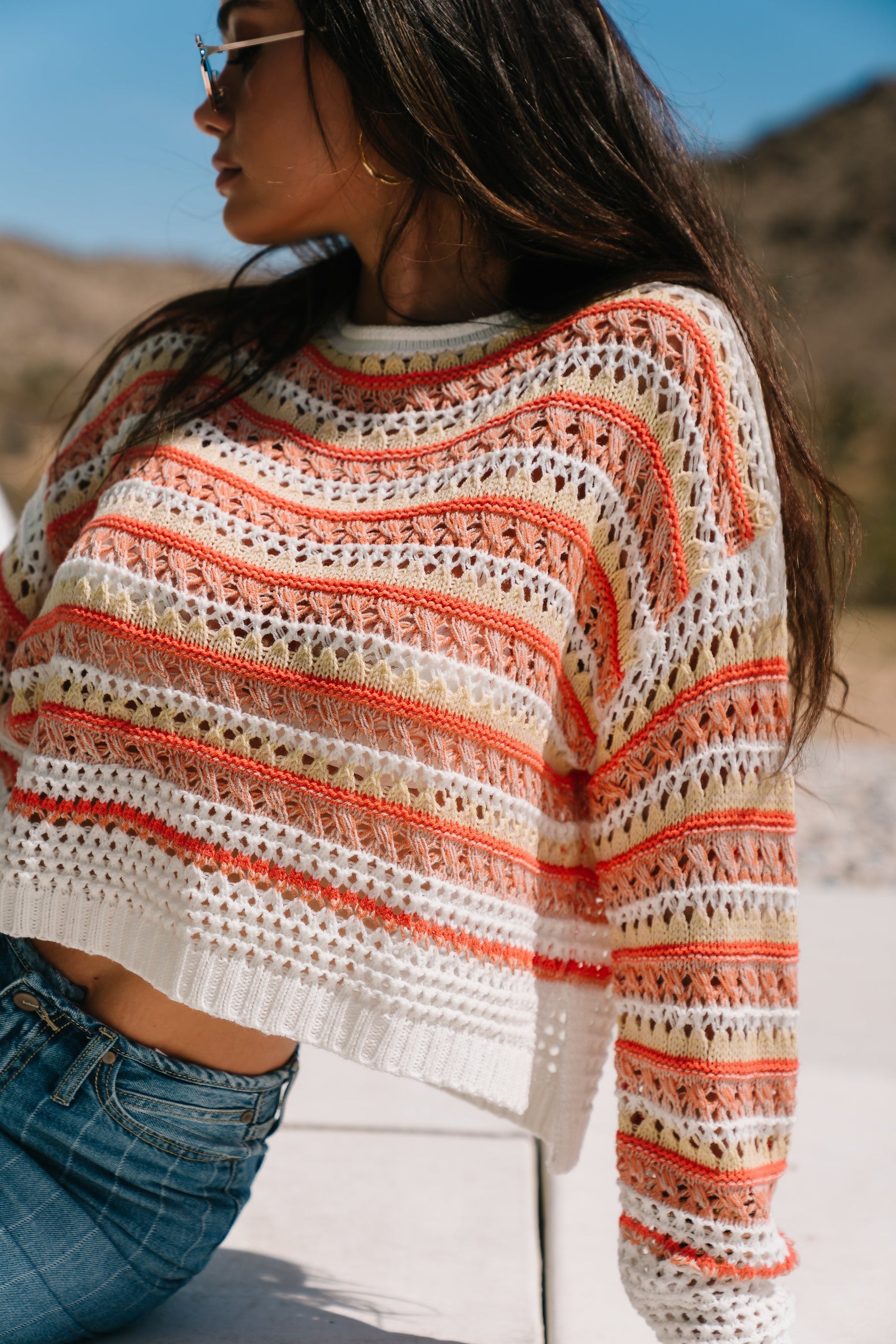 Correy Striped Sweater