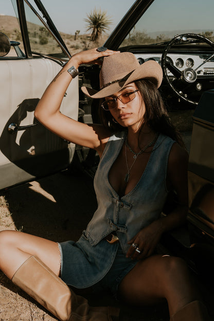 PREORDER - Ariya Denim Vest