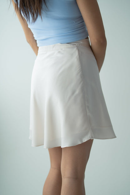 Marshall Wrap Mini Skirt