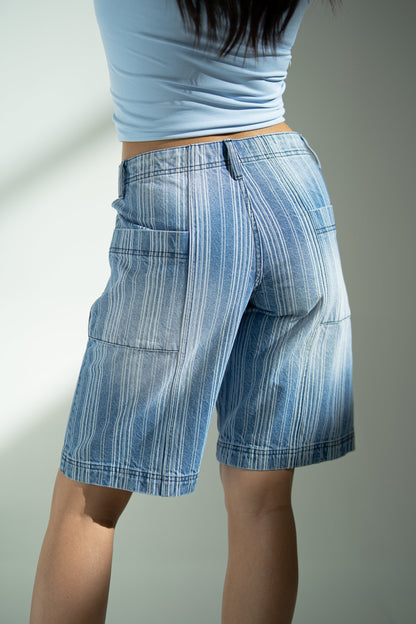 Franklin Striped Bermuda Shorts