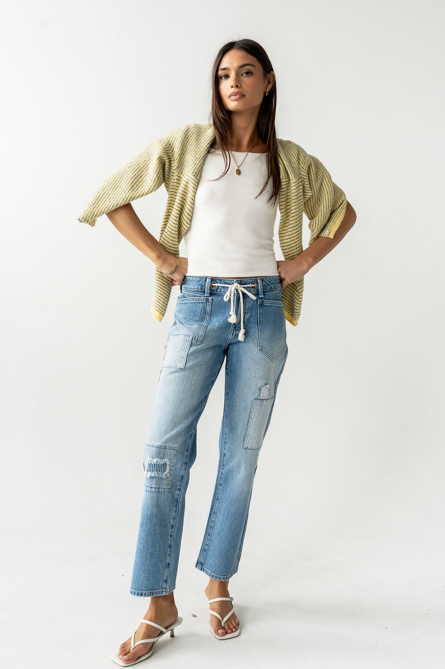 Marty Patchwork Jeans