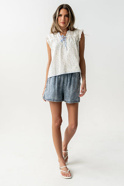 Wren Elastic Waistband Shorts