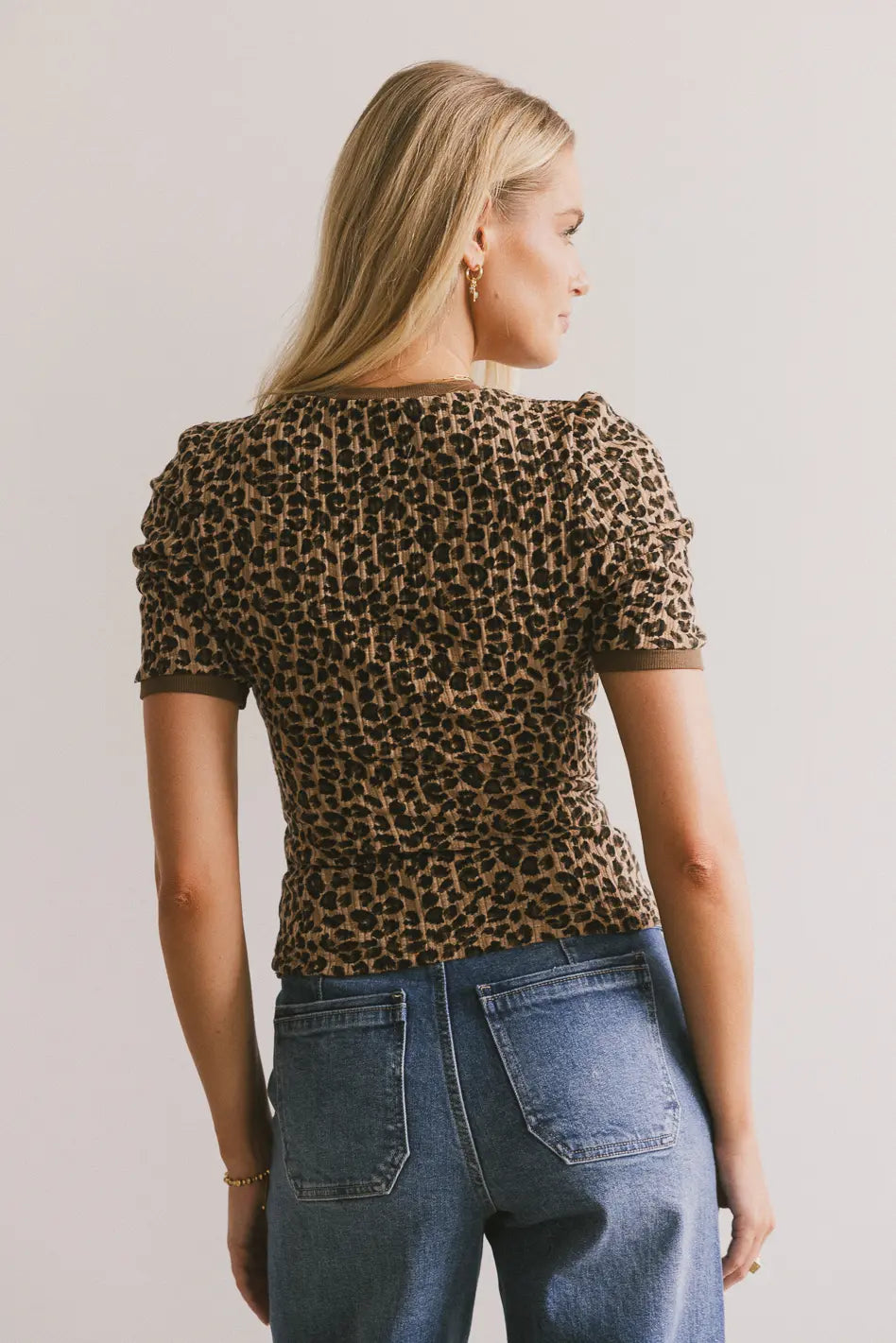 Jolie Leopard Tee - FINAL SALE
