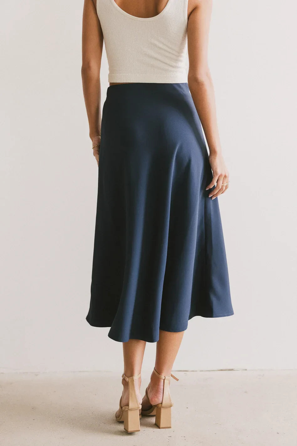 Kamila Skirt in Navy - FINAL SALE