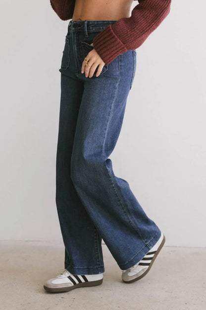 Natasha Wide Leg Jeans - FINAL SALE