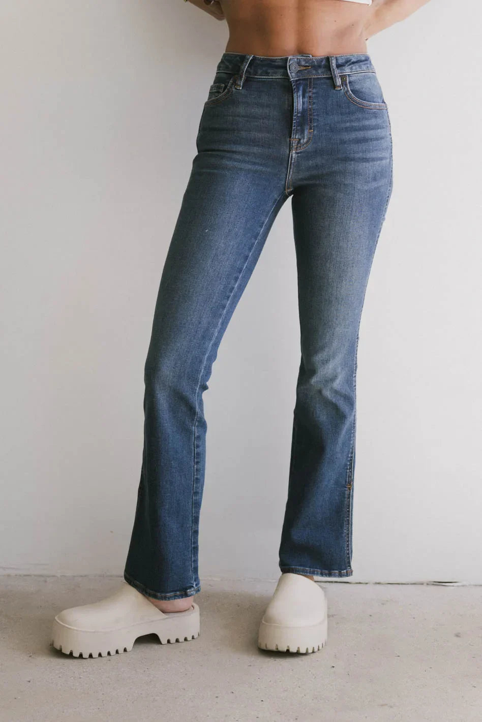 Nellie Cropped Bootcut Jeans - FINAL SALE