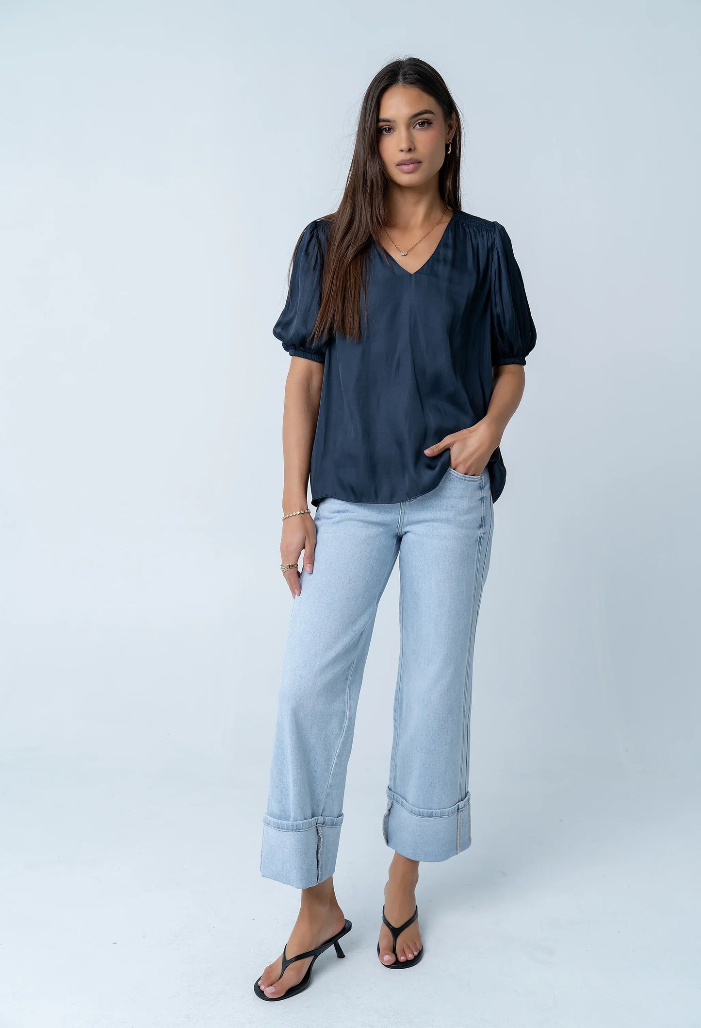 Regina Smocked Blouse