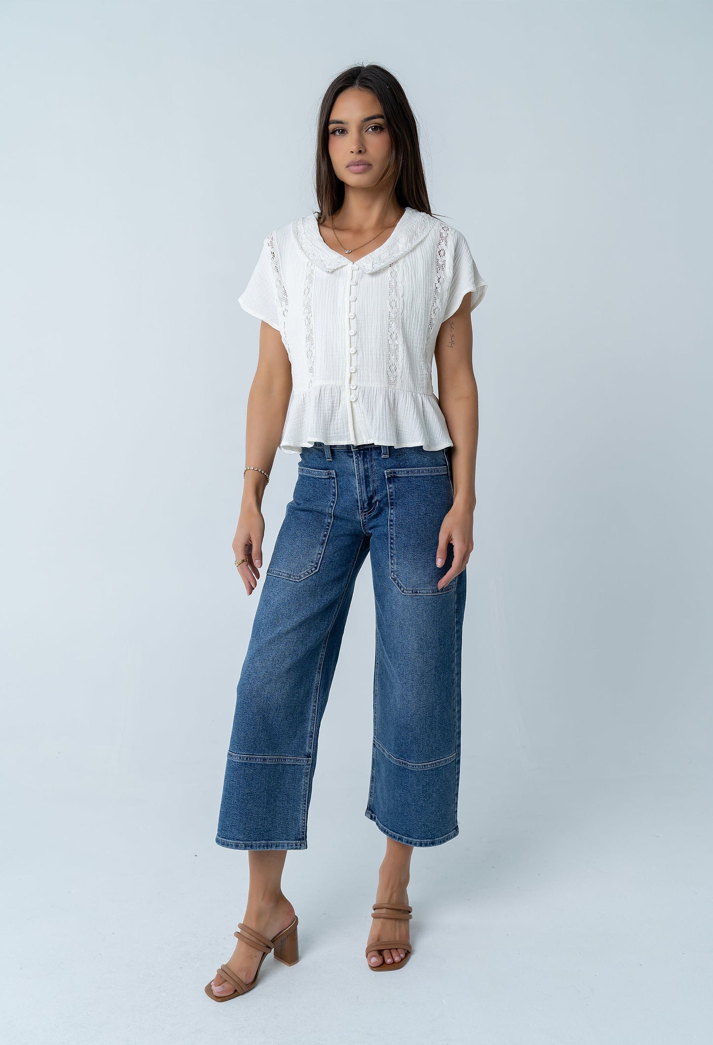 Frida Collared Blouse