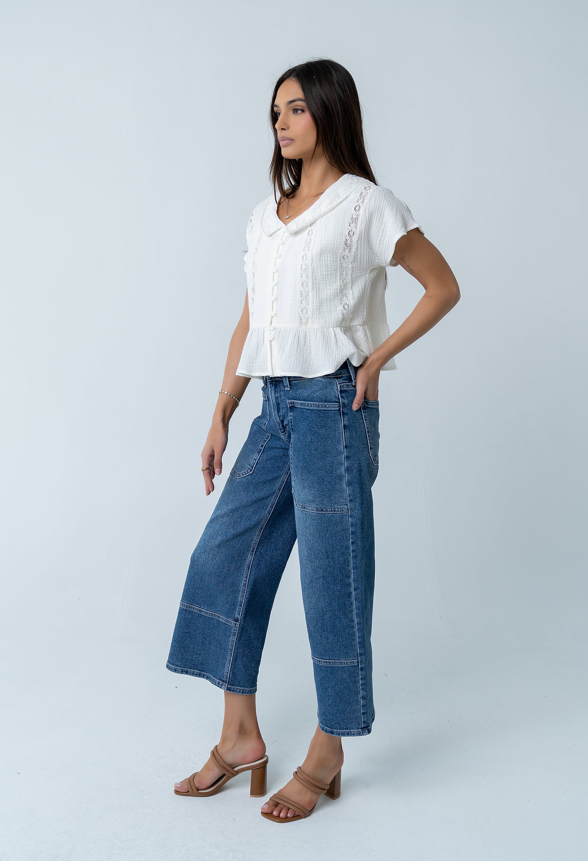Frida Collared Blouse