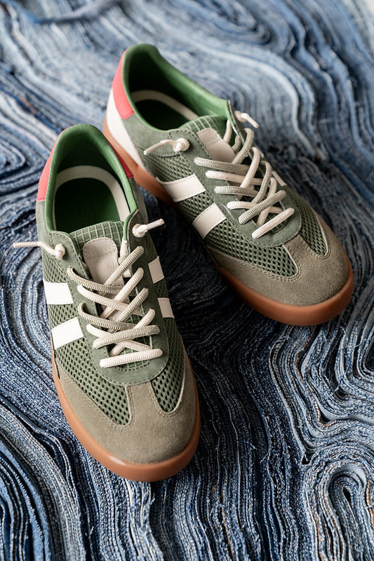 Steve Madden Verdict Sneakers in Green - FINAL SALE