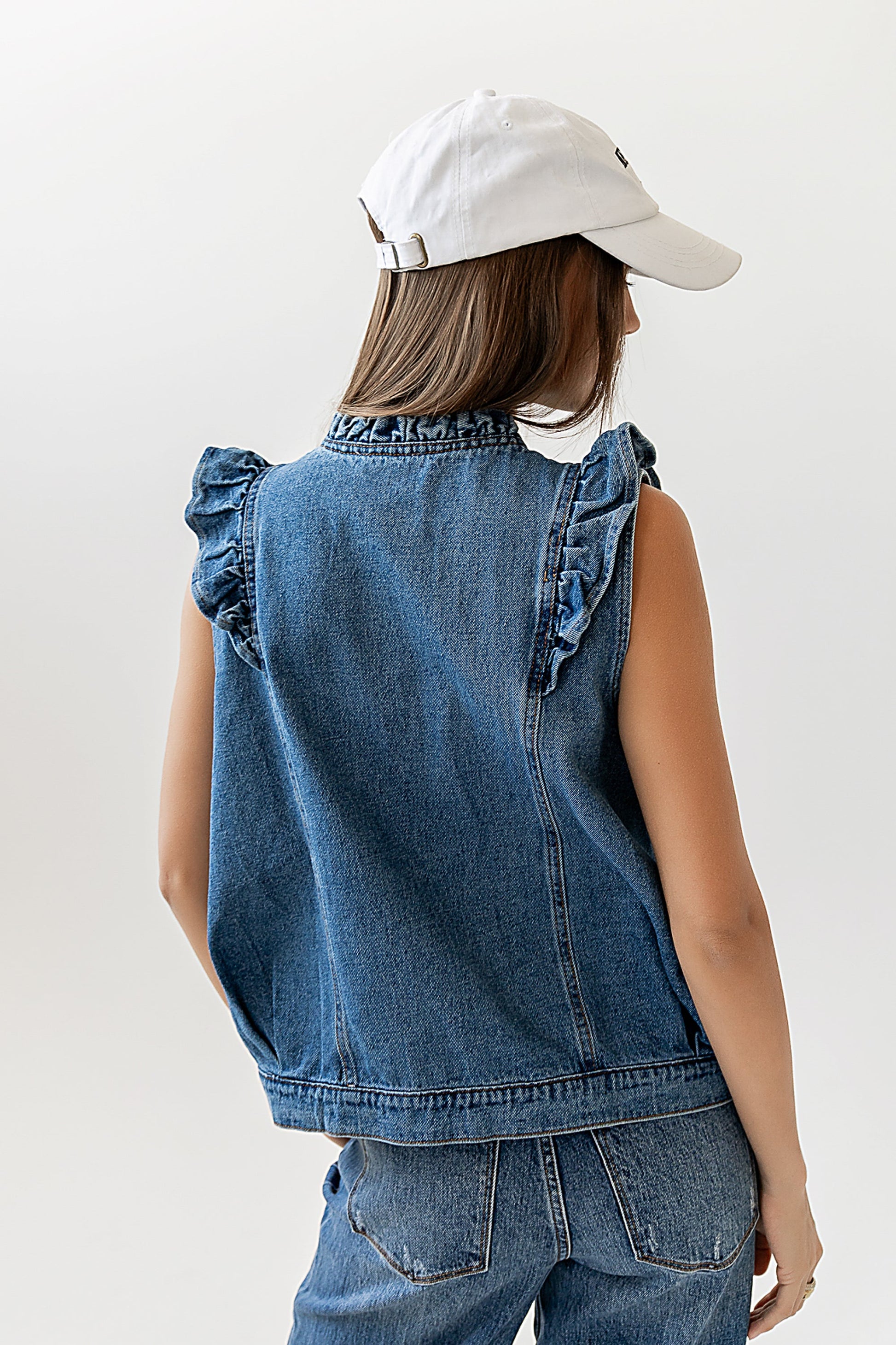Kyler Denim Vest