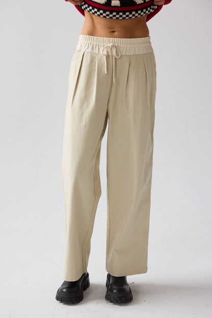 Landon Striped Wide Leg Pants